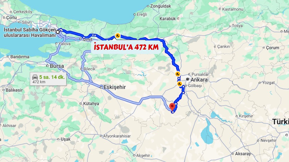 ANKARA HAYMANA BAHCEÇİK KÖYÜNDE 3.404M² TARLAMIZ SATILIKTIR. - ANKARA HAYMANA fotoğraf 4